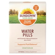 Sundown Naturals® Natural Herbal Water Pills, 60 Tablets
