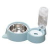 SJENERT Pet Feeder Food Water for Dogs Cats Automatic Water Food Dispenser Natural Gravity Feeding Supplies