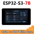 thumbnail image 2 of ESP32-S3 Écran Tactile LCD 7 Pouces Résolution 1024x600 N16R8 CAN RS485 Capteur Prend en Charge WiFi Bluetooth, 2 of 6