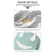 thumbnail image 4 of Almacenamiento Para El Almuerzo Sonrisa Poliéster Preservación Térmica Aislamiento De Enfriamiento Bolsa De Mano Bolsa De Almuerzo Contenedor Para Viajes De Oficina Picnic 23.5 * 20.5 * 14 Cm Bolsa Methold HA027859-01, 4 of 7