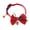 M C, variant on Rodiuiu Christmas Bow Pet Collar, Adjustable Cat Collar with Bow And Bell, Plaid Print Pet Collar for Cats, Small Dogs, Holiday Wear