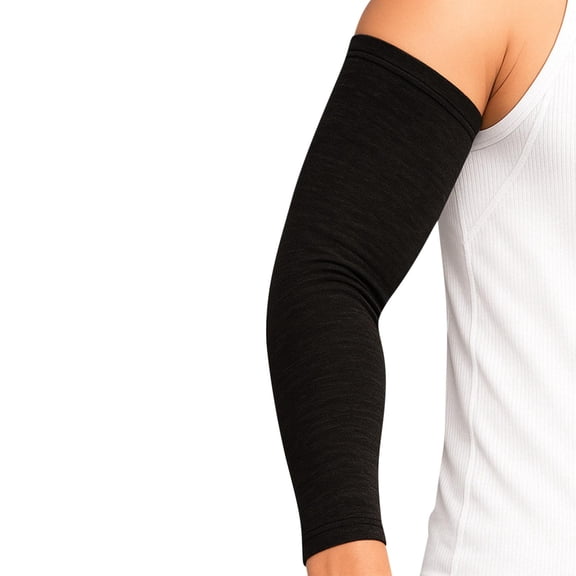 Miqool Unisex UV Sun Protection Cooling Arm Sleeves for Men & Women, Tattoo Cover Up, UPF 50 Compression Sleeve for Sports, Cycling, Golf, Running, Cycling, Gardening