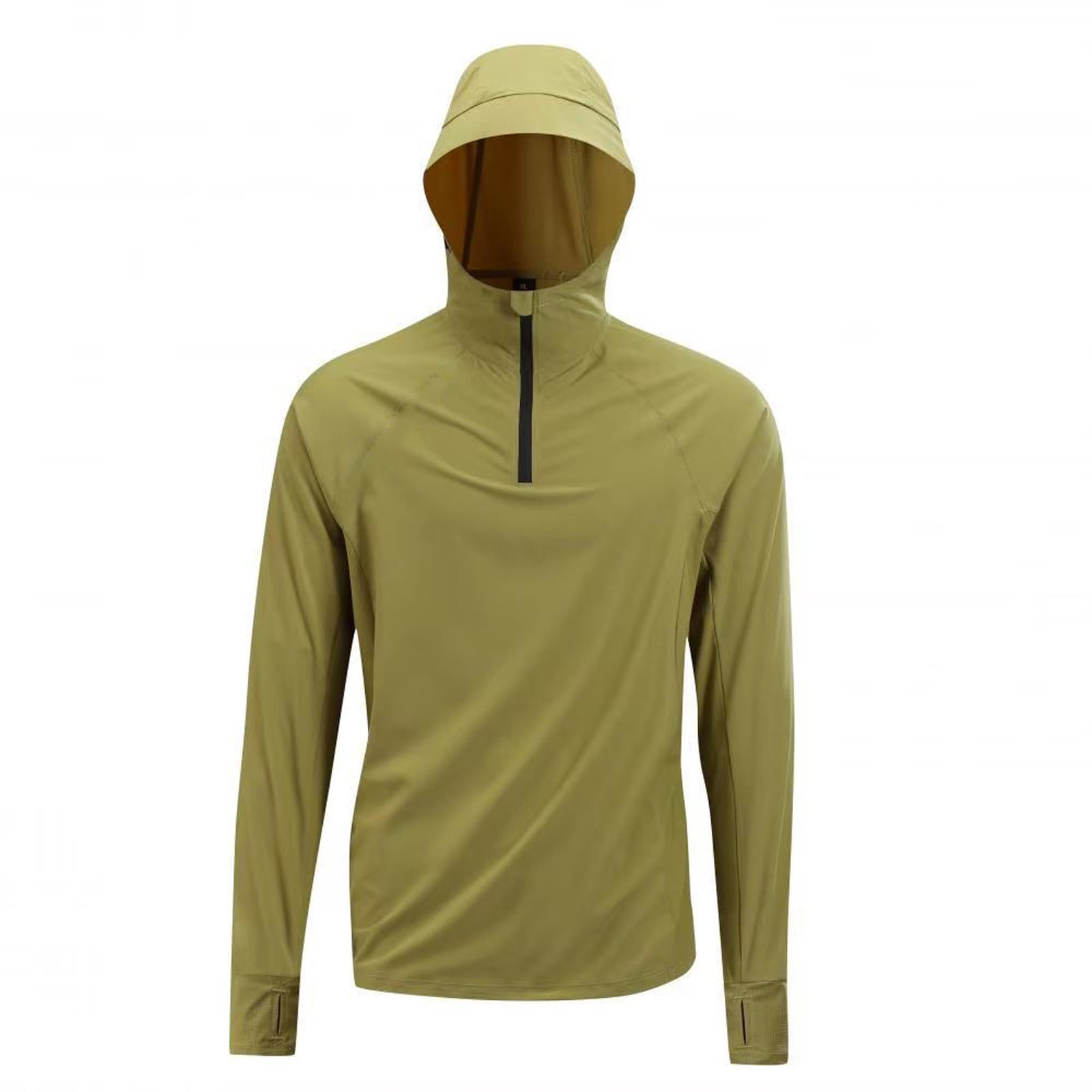 Rhuody Mne'S T Shirts Adult Referee Shirt V Neck Striped Sweatshirt Short Sleeved Top Simple Clothing Green L
