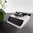 thumbnail image 4 of Typewriter Model, Polished Artistic Typewriter Props Versatile Stress Relief Toy  for Studios, 4 of 7