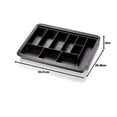 thumbnail image 2 of Officemate Bandeja de cajon extensible reciclada, 10 3/8 W - 16 W, negro (26372), 2 of 8