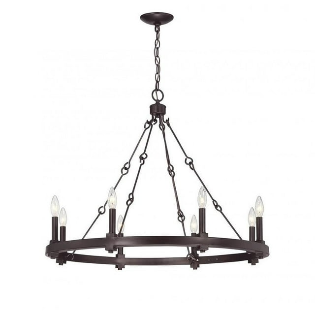 Savoy House Adria 8 Light Chandelier in English Bronze