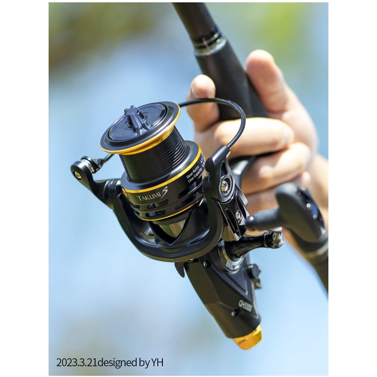 carp fishing reel deals LINNHUE Carp Fishing Reel Spinning Reel QH3000-9000 Strong Double Drag 20kg  Carretilha Pesca Sea Reel Fishing Free Spare Spool