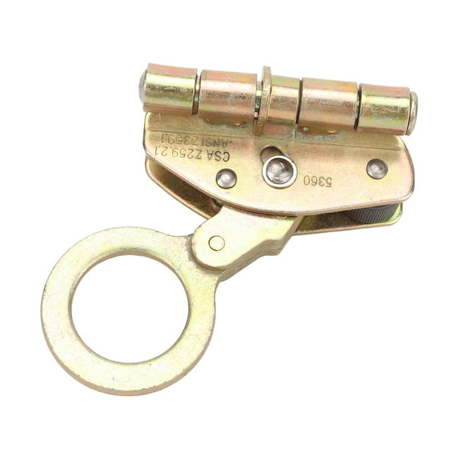 Rope Grab Fall Protection, Safety Rope Self Locking Grab Professional Anti Drop Device for Industrial Equipment