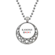 thumbnail image 1 of Kanonji Japaness nombre de ciudad sol rojo bandera Collares Colgante Retro Moon Stars Jewelry Unbranded M, 1 of 3