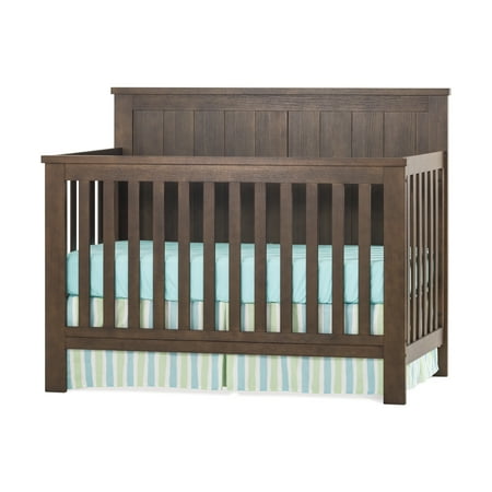 UPC: 0849801009214 | Child Craft Calder 4-in-1 Convertible Crib Brushed Truffle Brown