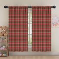 thumbnail image 5 of Red Green Checkerboard Red Pattern Kids Curtains,Childrens Insulated Curtains Set Of 2,Bedroom Essentials,Teen Room Decor 52"X63", 5 of 5