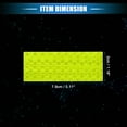 thumbnail image 6 of Unique Bargains 20 Pcs Reflective Stickers, 3.11"x1.18" Rectangle Shape Safety Tape Reflector Universal for Cars Trucks Trailers Waterproof PET Green, 6 of 7
