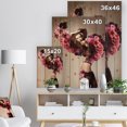 thumbnail image 5 of Design Art - Nude Woman with Pink Flowers, 5 of 5