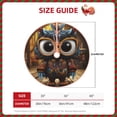 thumbnail image 2 of Sikiie Quirky Owl With Glasses Christmas Tree Skirt, Christmas Tree Decorations, Christmas Decor, Tree Mat Decoration(30-48IN)-48", 2 of 6