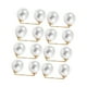 thumbnail image 1 of 8 broches de perlas artificiales, elegantes y discretos, ideales para realzar la belleza de tu escote. Blanco, 1 of 9