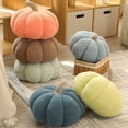 thumbnail image 2 of Cojín de calabaza para niños, colorido, divertido, creativo, en forma especial, cojín para sofá, decoración de Halloween, lindos juguetes de peluche zhangyuxiang LED, 2 of 2