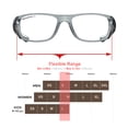 thumbnail image 4 of Gafas de seguridad HTS HUNTERSKY P11 Crystal Clear Lens 2 piezas, 4 of 8