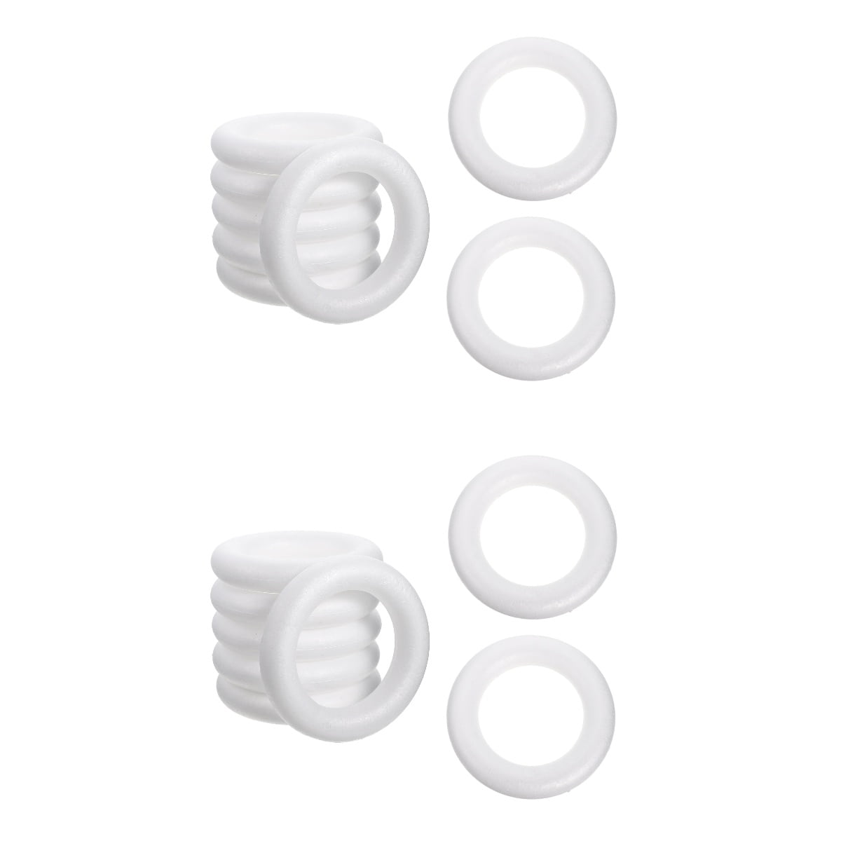 2 Count Polystyrene Wreaths Rings Foam Garland Wedding Decor Child