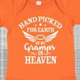 thumbnail image 4 of Inktastic Handpicked for Earth by My Gramps in Heaven with Angel Wings Boys or Girls Baby Bodysuit, 4 of 5