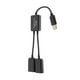 thumbnail image 1 of USB 3.1 a USB Dual a 2.0 OTG Adaptador de Concentrador de Carga Cable de Conector Negro Yotijar ABS TYPE C HUB, 1 of 8
