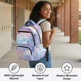 thumbnail image 5 of Aplkyhs Adorable Backpack Lightweight Casual School Bookbag for Kids 9-12 Water Resistant with Padded Straps for Daily Use Galaxy Axolotl, 5 of 7
