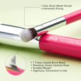 thumbnail image 4 of Juego de brochas de maquillaje Jessup, 25 unidades, belleza y cosmética para cabello sintético, 4 of 9
