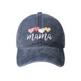 thumbnail image 1 of SAYOO Unisex Leisure Baseball Cap Unique Heart Letter Embroidery Peaked Cap Outdoor Sport Sun Hat, 1 of 4