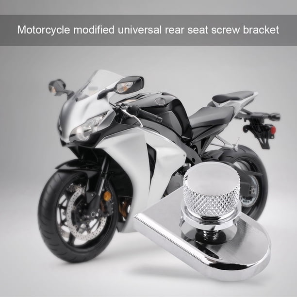 Tornillo del asiento Perno del asiento Perno del asiento del guardabarros trasero Tornillo de la tapa de la lengüeta de piezas de automóvilesAsiento de motocicleta Asiento Perno Tab Tornillo Montaje P Mgaxyff No