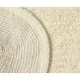 thumbnail image 2 of Home Weavers Radiant Collection Bathroom Rug 100% Cotton Bathroom Rugs Set, Machine Washable Rug, Soft & Absorbent bath Rug, Kitchen Mat, Bath Rug, Bath Floor Mat Non Slip, 21"x34" Rectangle, Ivory, 2 of 9