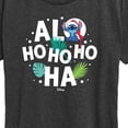 thumbnail image 3 of Lilo & Stitch - Alo Ho Ho Ho Ha - Women's Short Sleeve Graphic T-Shirt, 3 of 5