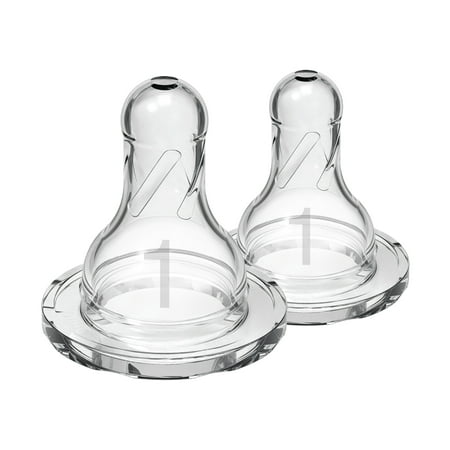 UPC: 0072239003022 | Dr. Brown s Natural Flow Level 1 Narrow Baby Bottle Silicone Nipple Slow Flow 0m+ 100% Silicone Bottle Nipple 2-Pack