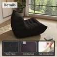 thumbnail image 5 of Bean Bag Chair, Oversized Bean Bag Chair for living Room, Fireside Chair for adults with Memory Foam Filled, Big Accent Sofa Lounge Floor Sofa for Gaming, Reading, Relax, No Assembly Required, 5 of 9