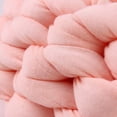 thumbnail image 5 of Cesta hecha a mano para mascota, perro, gato, cuerda gruesa de algodón trenzado, almohada suave para dormir, cachorro, gatito, lana tejida (35 cm, color rosa) oso de fresa Electrónica, 5 of 5