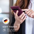 thumbnail image 4 of Étui kwmobile Compatible avec Google Pixel 6 Pro - Étui en Silicone TPU Souple et Mince - Bordeaux Violet, 4 of 5