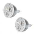 thumbnail image 1 of 2X 3W 12-24V MR16 Caliente Blanco 3 LED Luz Foco Luz Lampara Bulbo Solo, 1 of 3