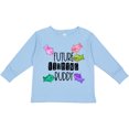 thumbnail image 3 of Inktastic Future Fishing Buddy with Colorful Fish Boys or Girls Long Sleeve Toddler T-Shirt, 3 of 5