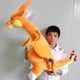 thumbnail image 1 of Big Size Charizard Plush Toys Charmander Large Size Pikachu Pokemon Eevee Snorlax Jigglypuff Stuffed Doll Christmas Kid Gift heqiyong LED, 1 of 2