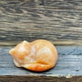 thumbnail image 2 of Natural Quartz Crystal Sleeping Cat Decoration Crystal Cat Sleeping Statue 2 Inch Opal Cat Crystal Statue Statue For Home Meditation, 2 of 9