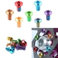 thumbnail image 6 of 12 Pcs Mountain Bike Screws Disc Brake M5*10mm Bolts MTB Bicycle Brake Rotor, 6 of 11