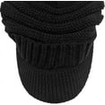 thumbnail image 4 of YooGuoGuo Beanie Tail Winter Warm Knit Messy High Bun Ponytail Hats Visor Beanie Cap, 4 of 7
