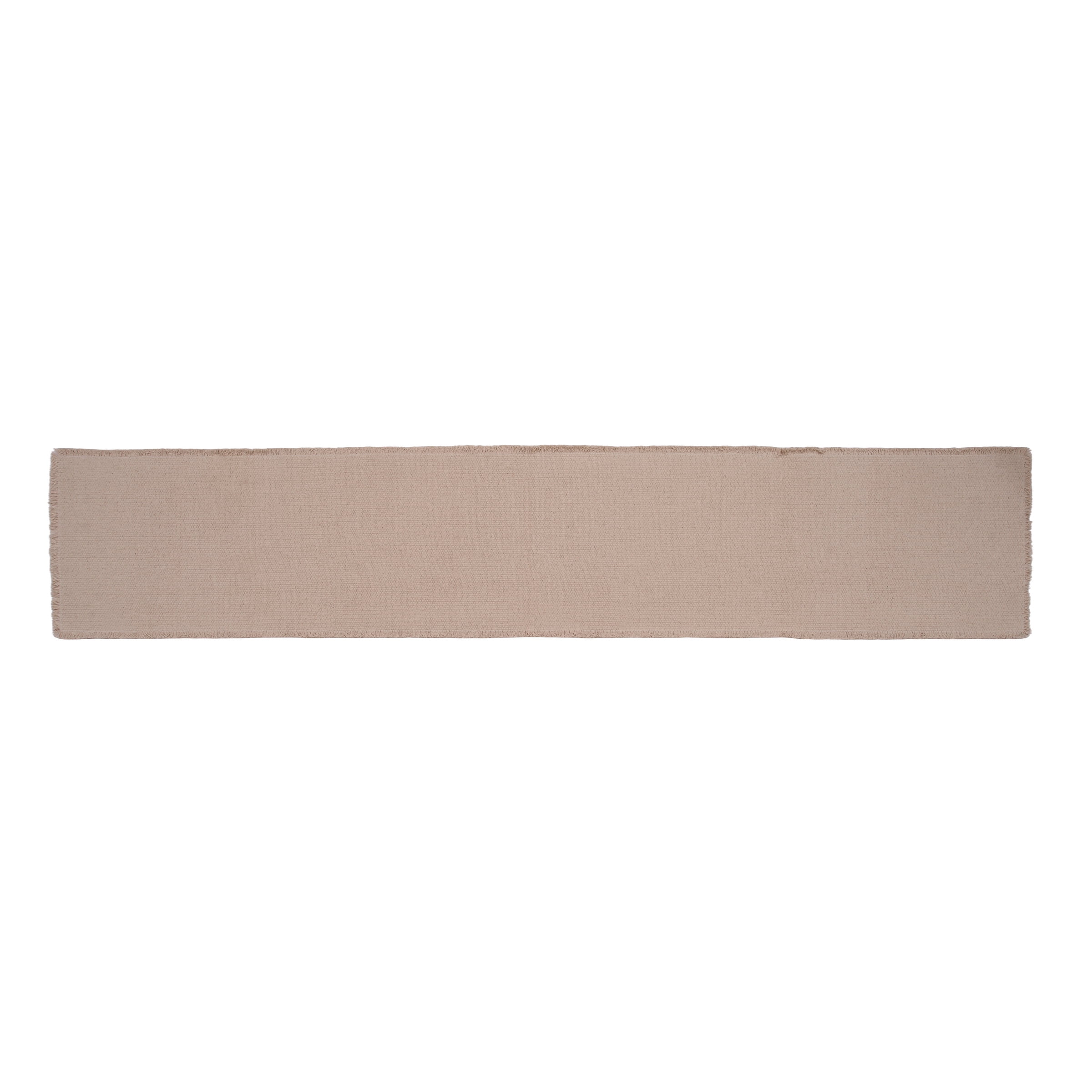 Fringed Sea Glass Table Runner 14" x 72"