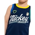 thumbnail image 3 of Mickey Mouse Toddler Boys Athletic Graphic Tank Top and Matching Shorts Set, 2-Piece, Sizes 12M-5T, 3 of 7