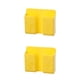 thumbnail image 4 of Billuyoard Phone Storage Organizer Universal Adhesive Plastic Kitchen Control Bathroom Bedroom Wall Sundries Shelf Sticky Holder amarillo 2Conjunto, 4 of 6