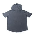 thumbnail image 3 of Sweat à Capuche à Manches Courtes pour Homme S'Adapte à un T-Shirt Slim, 3 of 6
