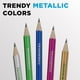 thumbnail image 5 of Lápices de Madera Ticonderoga #2 HB Suave Colores Metálicos 18 Unidades, 5 of 8