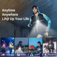 thumbnail image 5 of Waterproof IPX6 Chest Running Light with 3 Modes 45° Adjustable, Compatible with Outdoor Activities - Jogging, Camping, Hiking, Dog Walking, 5 of 5