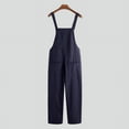 thumbnail image 4 of INCERUN Men's Lightweight Dungarees Bib Pants Cargo Overalls Jumpsuits Playsuits, 4 of 4