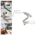 thumbnail image 4 of QualitChoice Lockstitch Computer Flat Sewing Machine Parts Presser Premium 24mm Embedded Foot Silver 24mm, 4 of 6