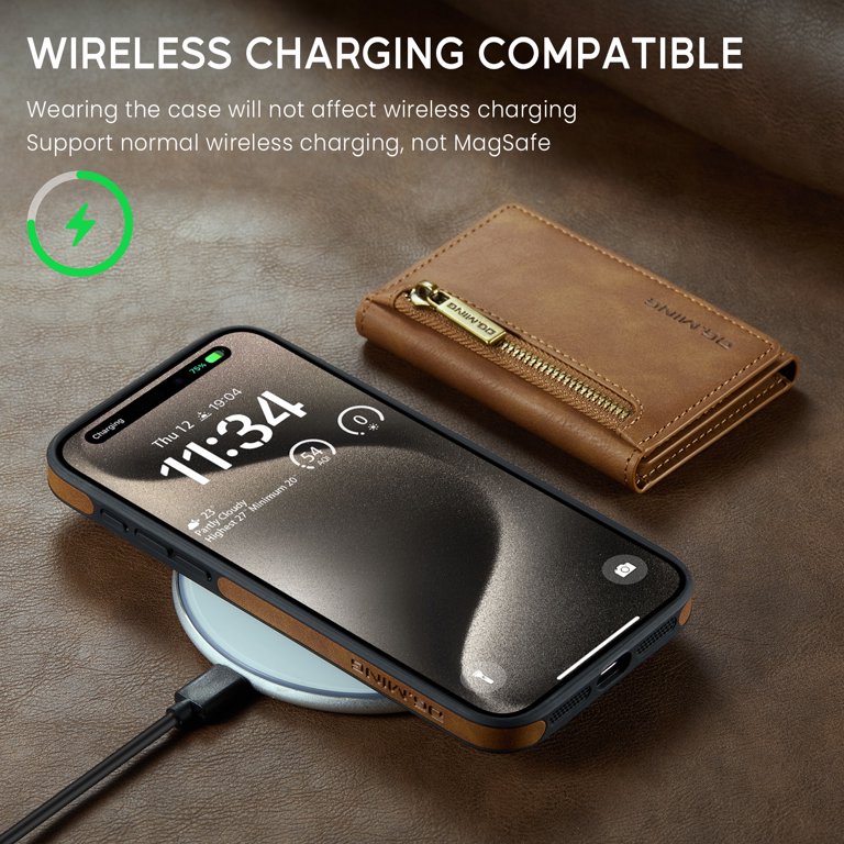 Wallet Case Compatible with iPhone 14 Pro Max, [Support MagSafe
