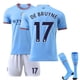 thumbnail image 5 of Aficionados a la camiseta masculina / infantil Mbappe ¿ 7 camiseta del equipo de Fútbol - 9 azul | 16 yardas en el partido de fútbol francés 2022, 5 of 6